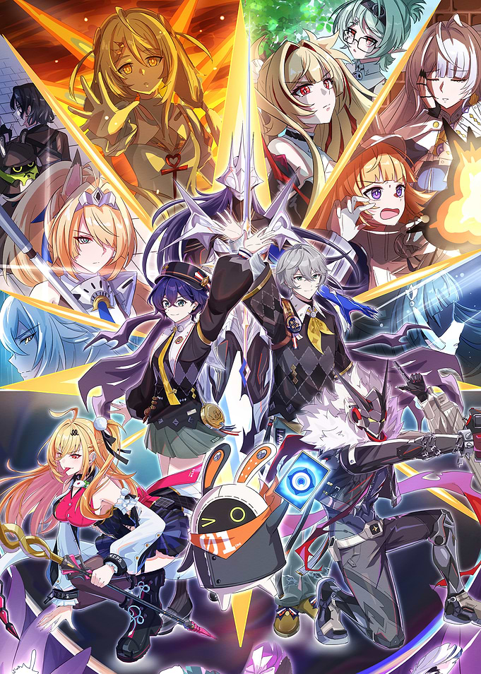 Zenless Zone Zero Character Ensemble Poster