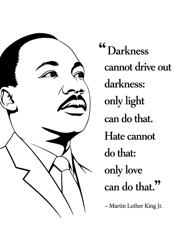 Martin Luther King Jr. Quote Poster
