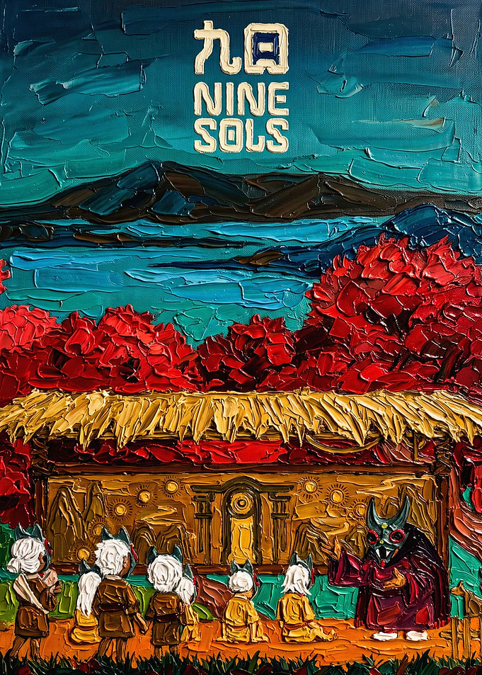 Nine Sols Oil Painting Art
