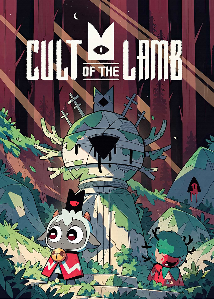 Cult of the Lamb Game Poster