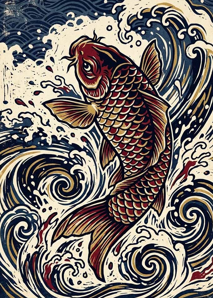 Crimson Koi