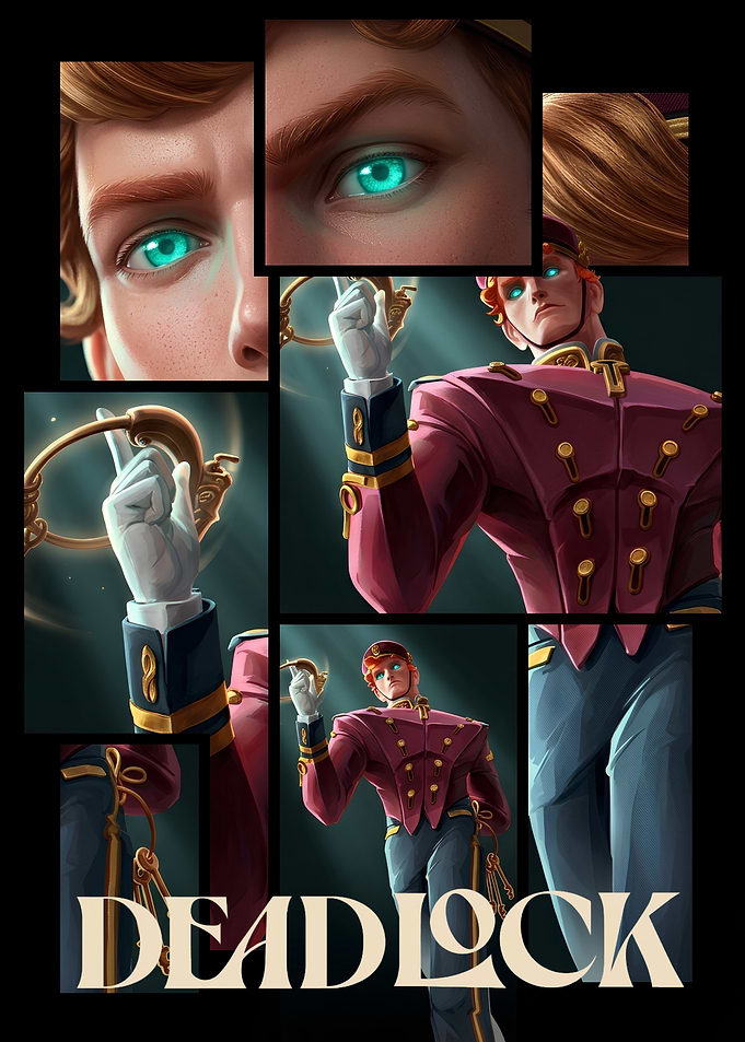 Deadlock Game Character Poster