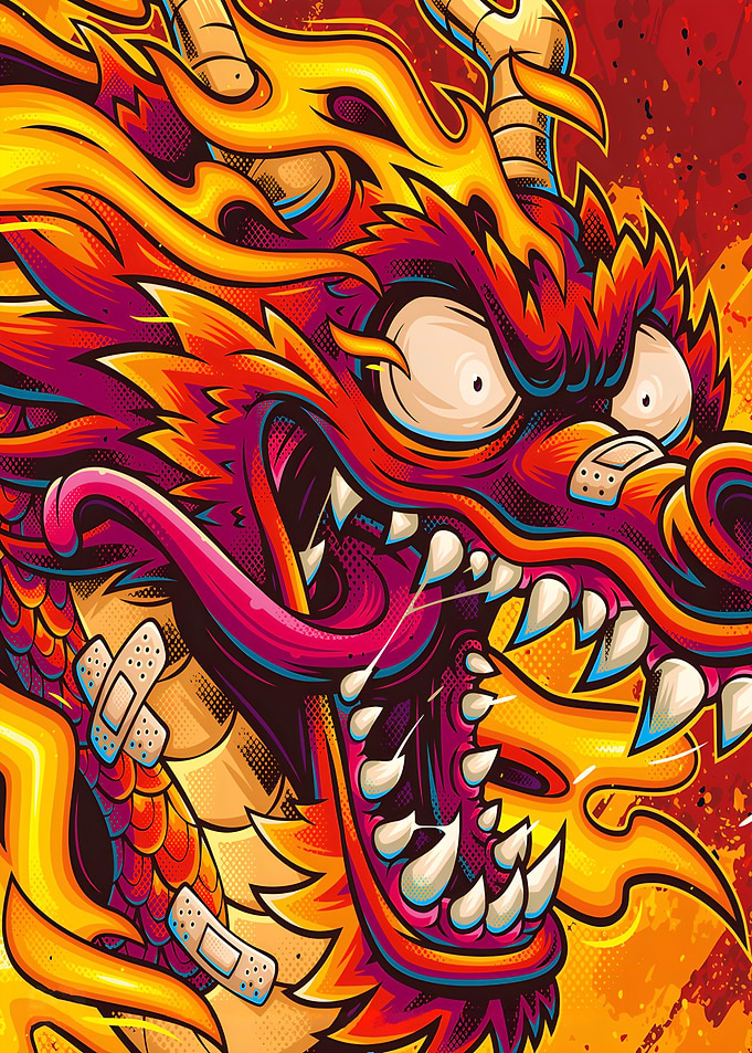 Fierce Dragon