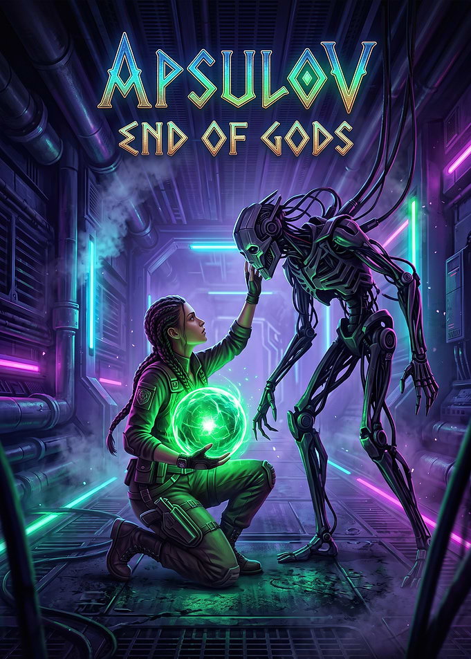 Apsulov End of Gods Game Poster
