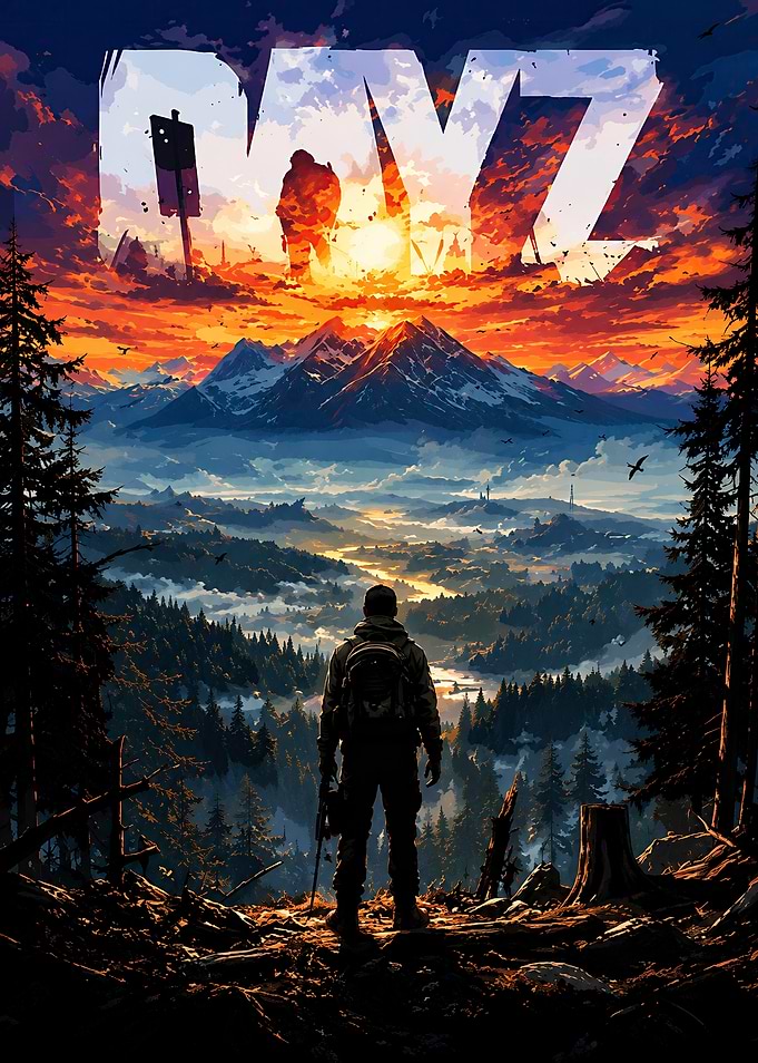 Day Z Survival Game Poster