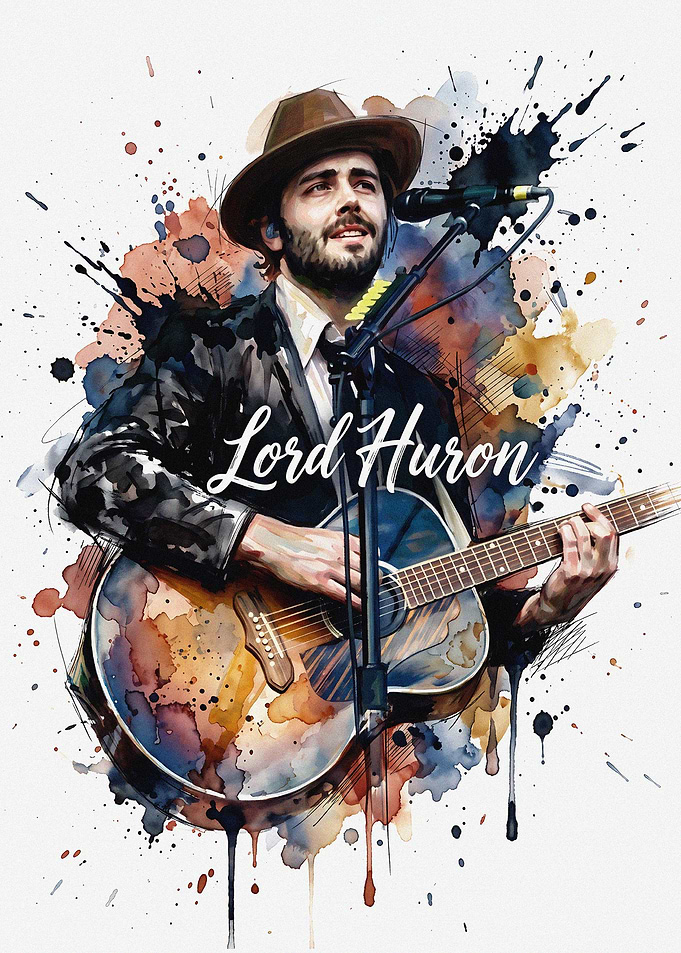 Lord Huron Portrait Poster