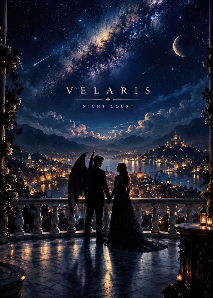 Velaris Night Court Romantic Balcony View