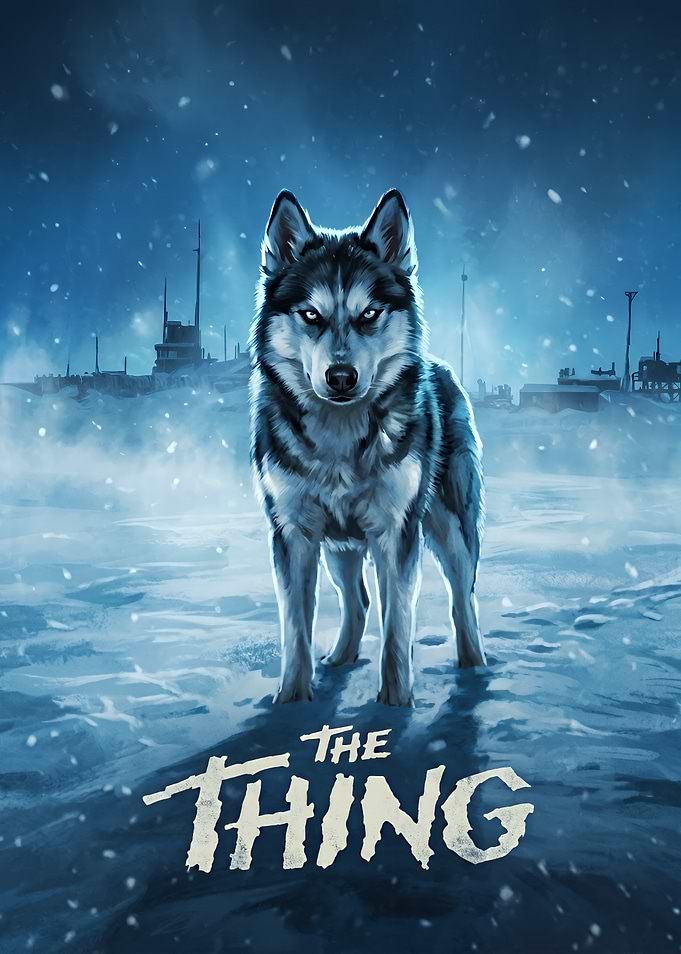 The Thing Husky Movie Poster