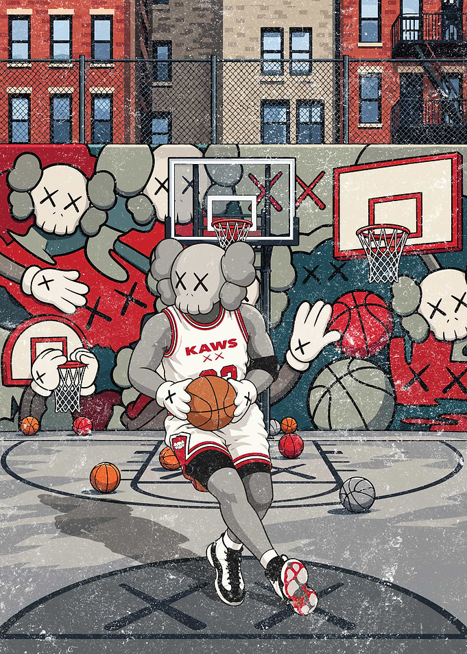 Basketball Player StreetKaws