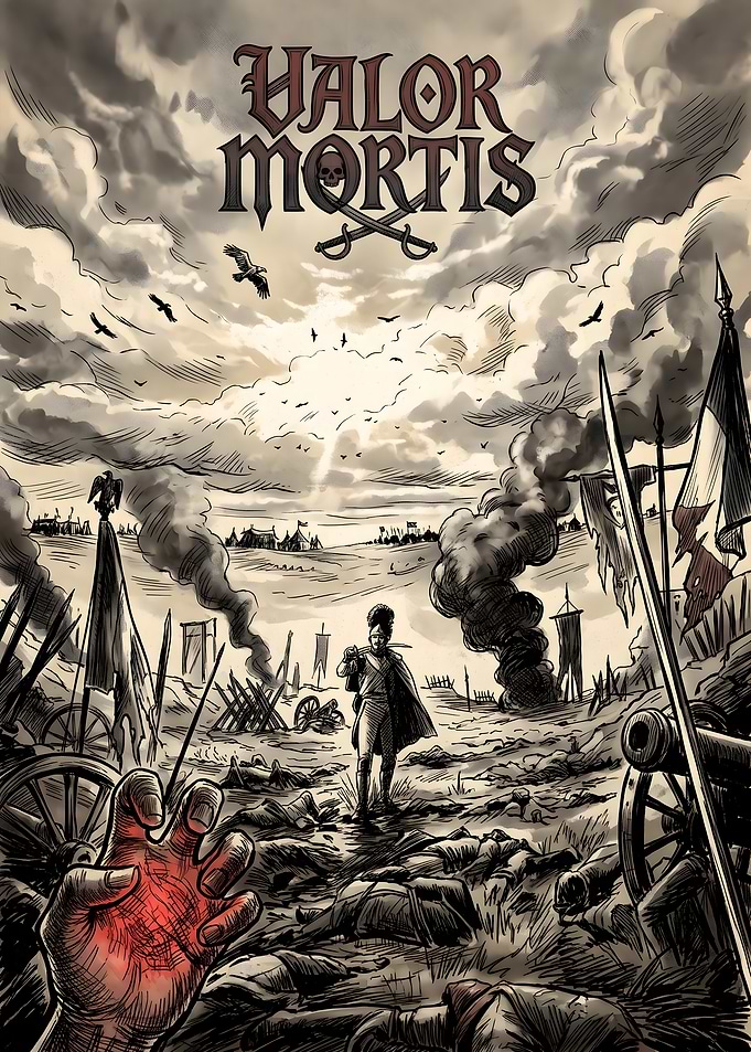 Valor Mortis Napoleonic Battlefield Illustration