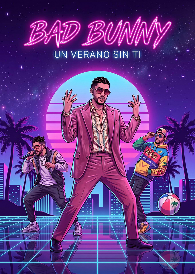 Bad Bunny Un Verano Sin Ti Poster