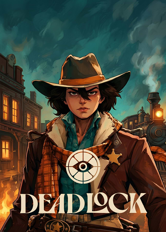 Deadlock Game Cowboy Character Art