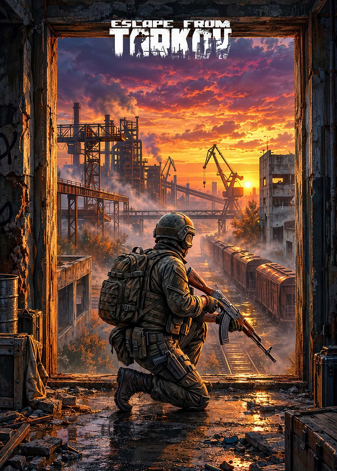 Escape From Tarkov Soldier Sunset