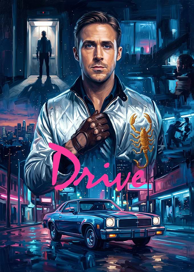 Drive Movie Poster Art