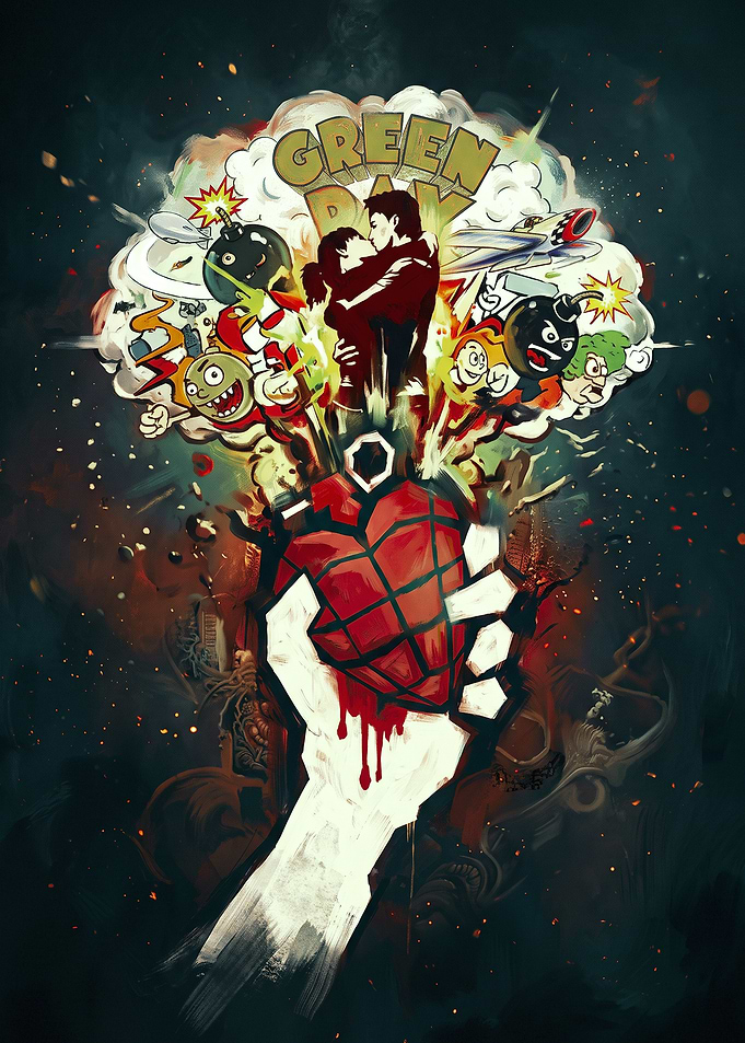 Green Day 21st Century Breakdown Poster