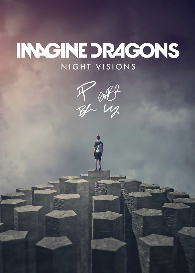 Imagine Dragons Night Visions Album Cover