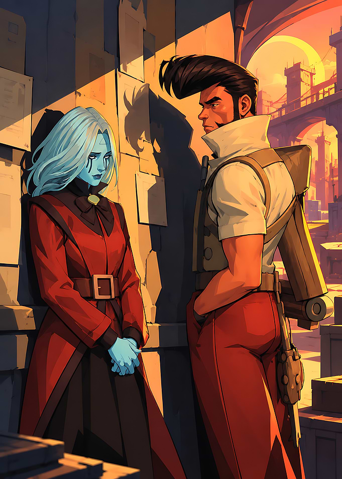 Vindicta and Shiv from Deadlock
