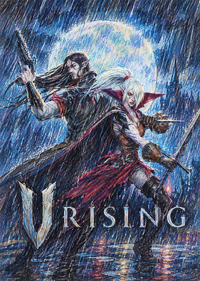 V Rising Vampire Duo Artwork