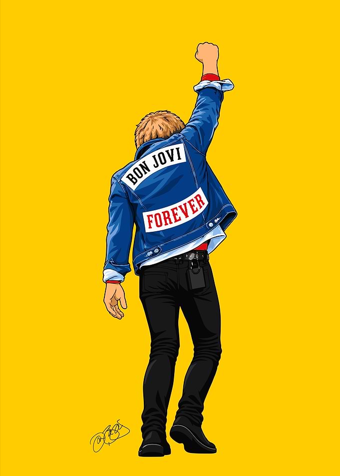 Bon Jovi Forever Fan Art