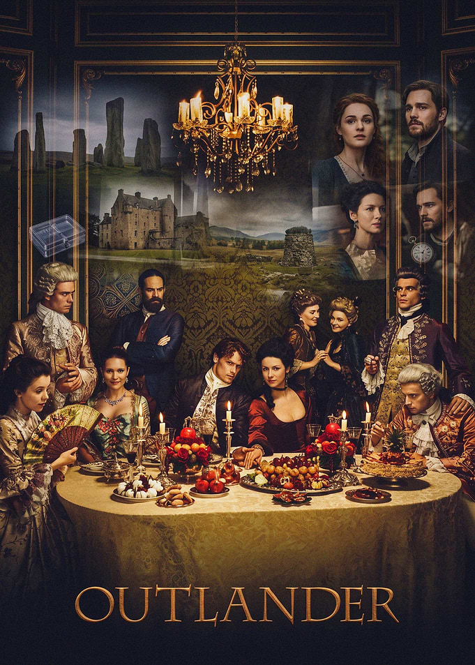 Outlander Series Cast Dinner Poster