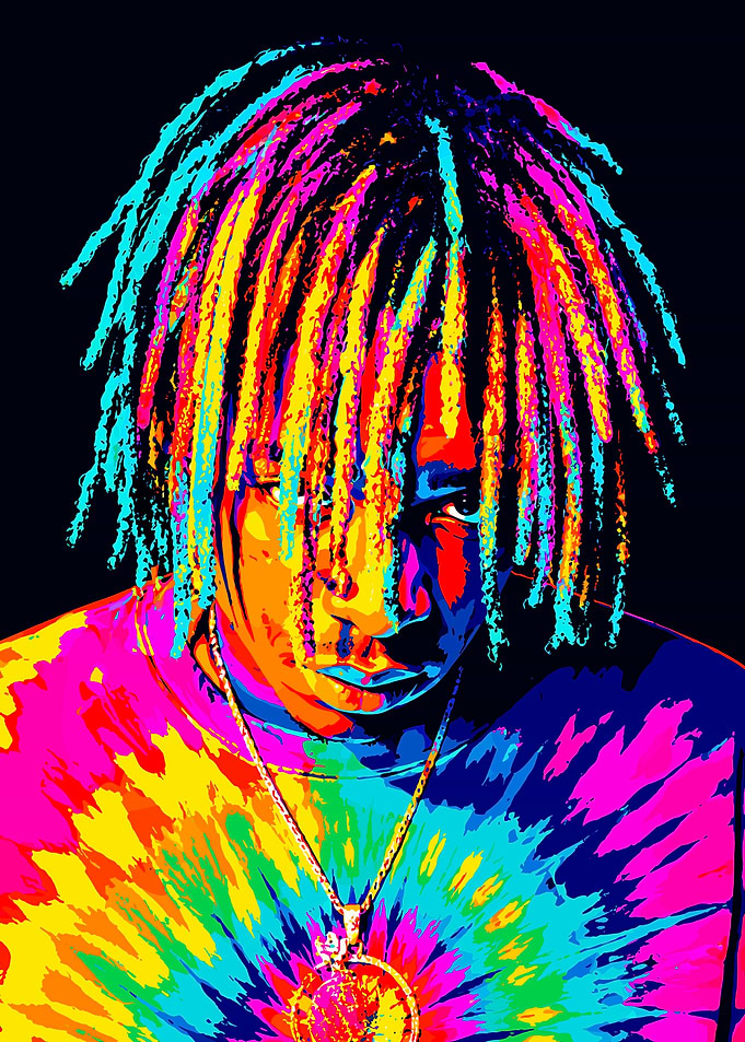 Vibrant Pop Art Portrait of Don Toliver