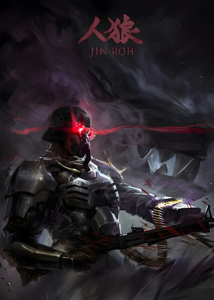 Jin-Roh Wolf Brigade Soldier Poster