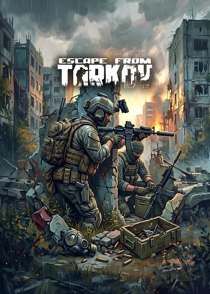 Escape From Tarkov Soldiers in Combat