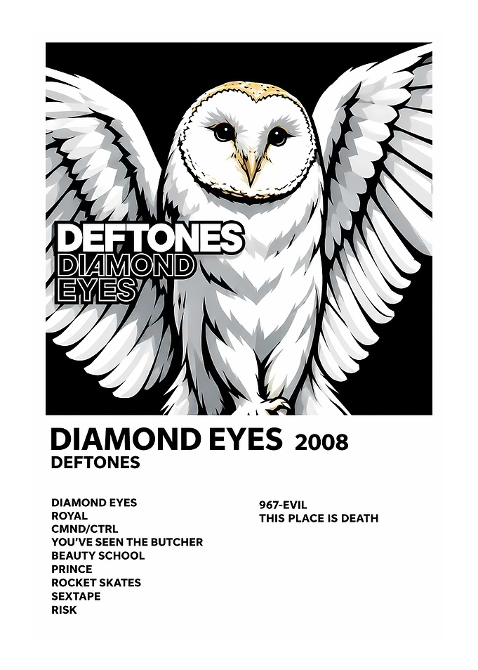 Deftones Diamond Eyes Album Poster