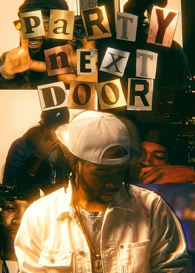 PARTYNEXTDOOR Collage Poster