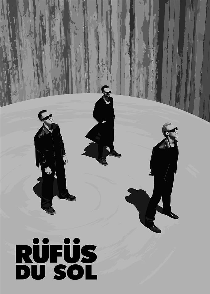 Rüfüs Du Sol Band Poster