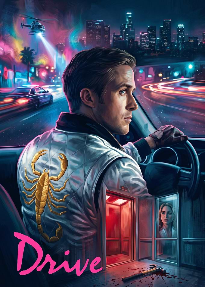 Drive Movie Poster Art