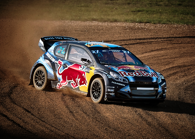 Red Bull Rallycross Racing Car