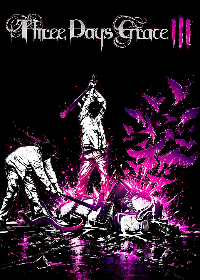 Three Days Grace Band Poster