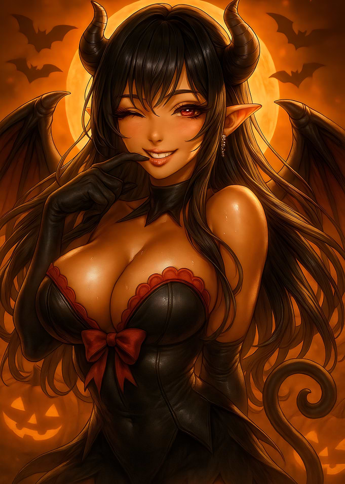 Anime Succubus Halloween