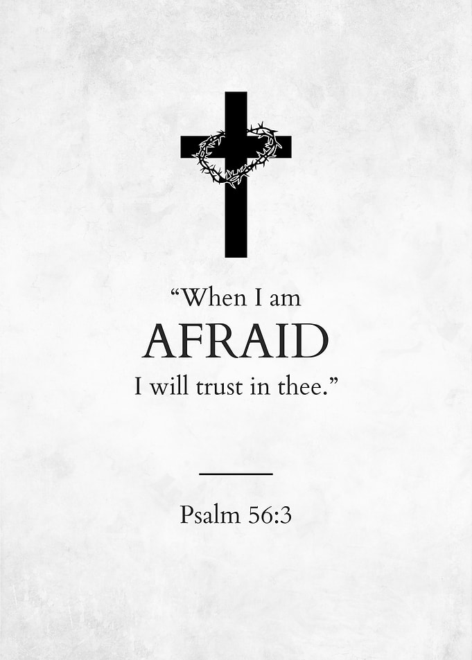 Psalm 56:3 Christian Wall Art