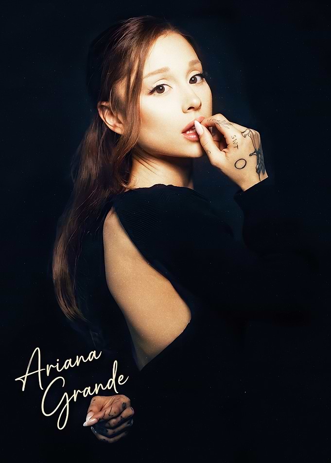 Ariana Grande Portrait art