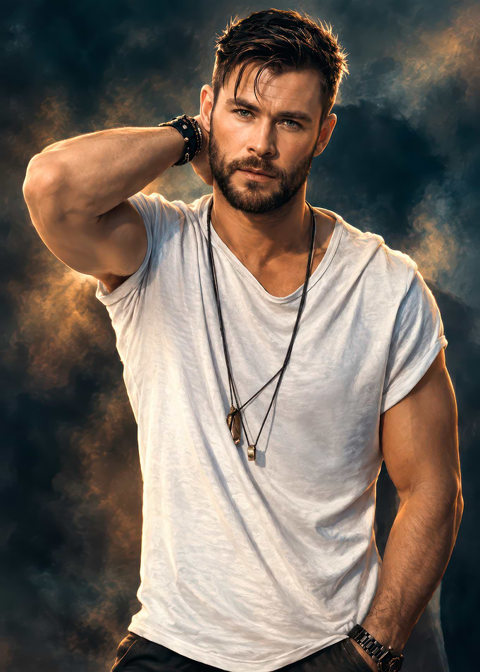 Chris Hemsworth Portrait