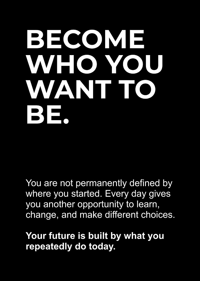 Inspirational Quote Typography Poster