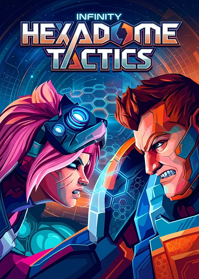 Infinity Hexadome Tactics Game Cover Art
