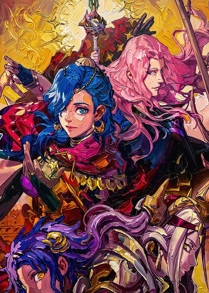 Fire Emblem Game Poster