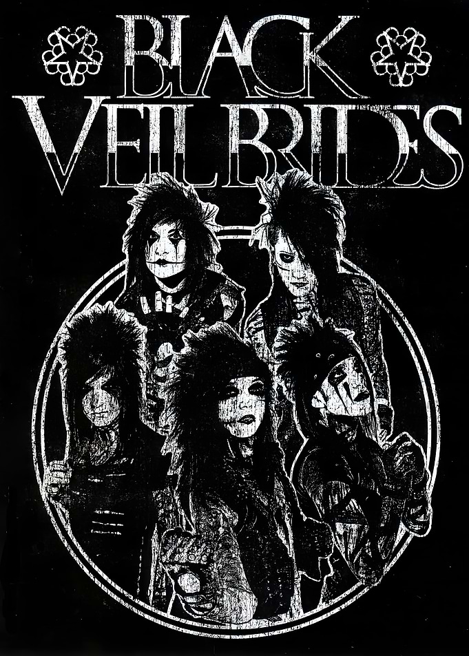 Black Veil Brides Band Graphic Print