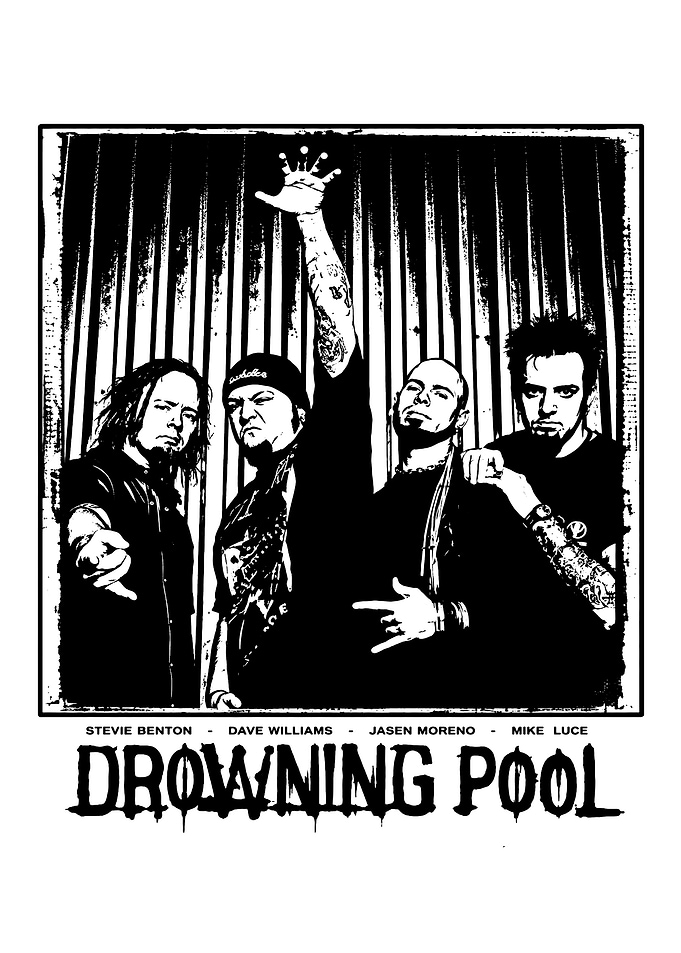 Drowning Pool Band Poster