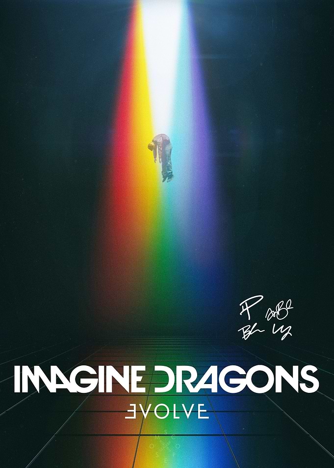 Imagine Dragons Evolve Album Cover