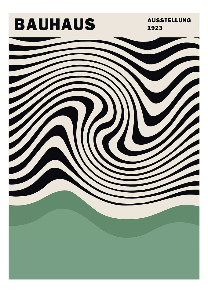 Bauhaus 1923 Exhibition Poster