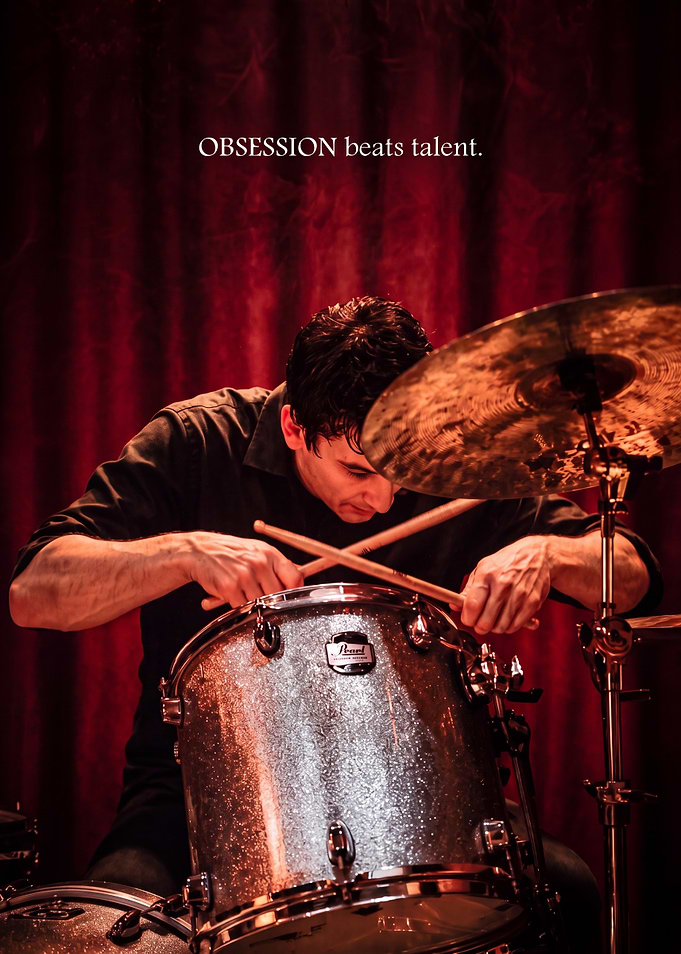 Whiplash Obsession Drummer Poster