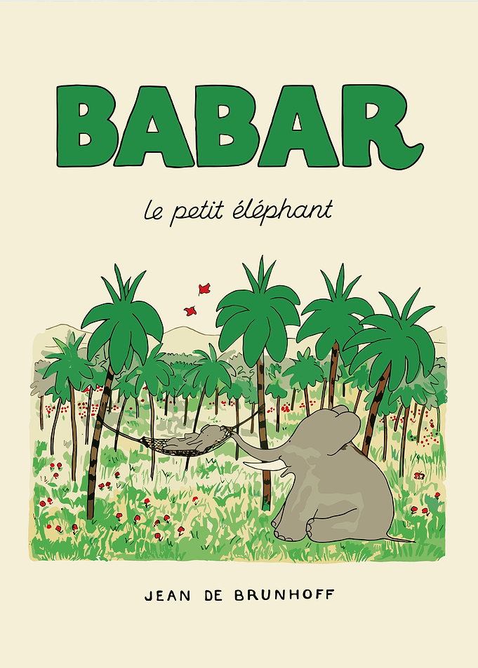 Babar the Little Elephant Book Cover