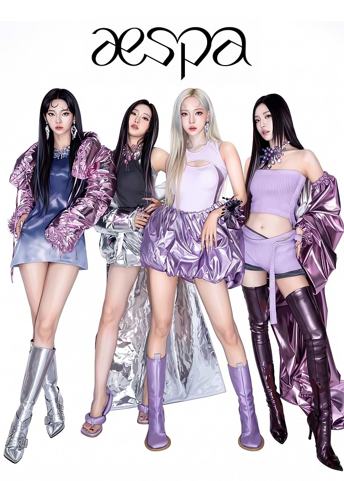 aespa K-pop Group Promotional Photo