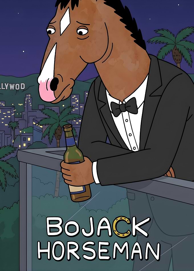 BoJack Horseman Standing on Balcony