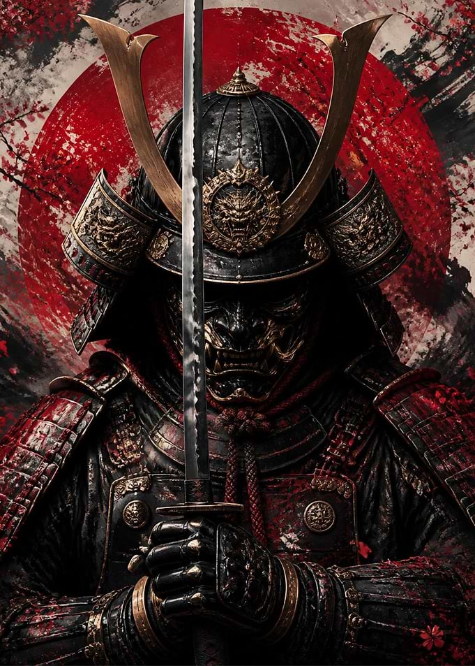 Samurai Warrior with Katana