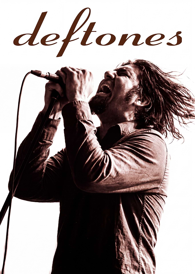 Deftones Chino Moreno Concert Poster